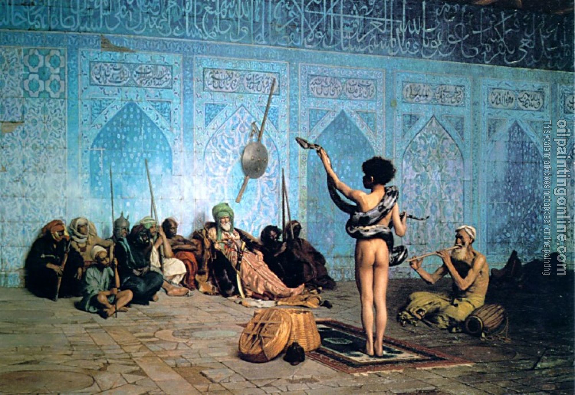 Gerome, Jean-Leon - The Snake Charmer